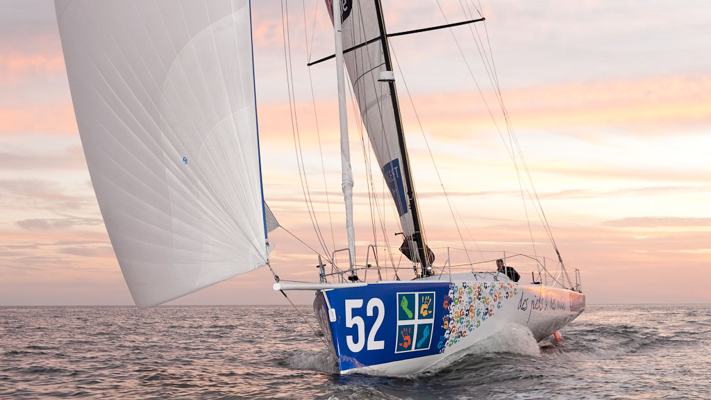 Damien Seguin, qualification pour la Route du Rhum 2010